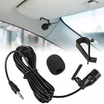 방송 장비 소리 음향 무선 스튜디오 마이크 3m 전문가용 자동차 오디오 3.5mm 클립 잭 플러그 자동 dvd 라디오용 스테레오 미니 유선 외부, 팔꿈치 모노 채널