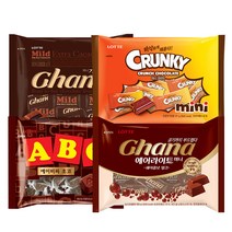 가나/크런키/abc초코렛 대용량 4개구성롯데제과, 2.미니가나 마일드175gX4개