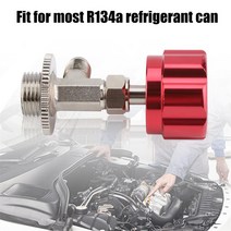 냉매 회수기 오픈 밸브 R134a 냉장 병따개 에어컨 도구 프레온 캔 오프너 M14 1/4 For SEA