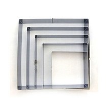 무스링 사각 무스틀 떡틀 사각틀 2호 떡만들기-72394EA