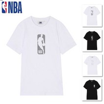 NBA 4종택1 남여공용 빅로고 라운드 반팔 티셔츠 N222TS951P