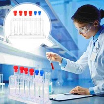 실험실 지지대 선반 키트 플라스틱 거치대 튜브 실험 랙