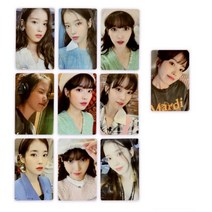 아이돌 포토카드 10 개/Kpop IU Lomo 카드 작은 딸기 문 이지 은돌 앨범 선물 한국 별 자체 제작 HD 사진, 01 OSS22417MC