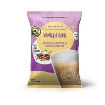 Big Train 스파이스 파우더 인스턴트 차이 티 라떼 믹스 우유 함유 1.59kg, Vanilla_3.5 Pound (Pack of 1)