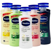 유니레버 바세린 인텐시브 케어 핸드 고보습 바디 로션 2개 400ml, 바세린 맨 리페어링 모이스처 로션