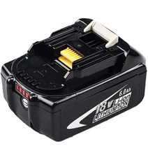 우스틴스 18V 마끼다 BL1860 LXT 리튬이온 바꾸다 배터리, 6AH