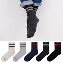 지지몰스 남성 캔디팝 더블밴드 양말