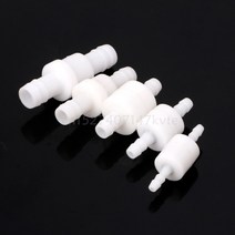 체크밸브 볼 게이트 pvc 배관부속연료 가스 액체 플라스틱 용 단방향 비복귀 인라인 유체 체크 밸브 1 개, 02 6mm