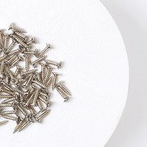 [셀프벨] 접시나사 나사못 소량판매, 4. 니켈 1.8 x 8mm / 약80개