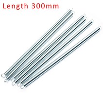 아연 도금 장력 스프링 확장 길이 300mm 이중 루프 1 개, [02] 0.5x3x300 mm