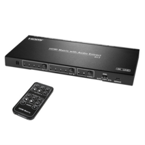 INX_넥스트 NEXT-2403UHDM 4x2 HDMI 매트릭스 스위치 선택기 분배기