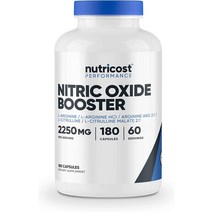 뉴트리코스트 니트릭 옥사이드 부스터 Nutricost NITRIC OXIDE BOOSTER 750mg 180캡슐