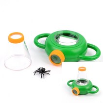곤충 관찰 확대경 개미관찰하기 미니곤충확대경 곤충채집돋보기 곤충관찰통 생물채집확대경 곤충렌즈