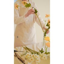 레띨레 클래식 앞치마 면100% 옥스포드원단 손세탁/길이조절/친환경 선물포장, 베이지