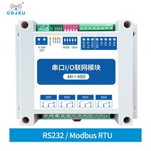 RS485 ModBus RTU I/O 네트워크 모듈 직렬 포트 CDSENET MA01-XACX0440 PLC 4AI + ADO 4 스위치 출력 Watchdog