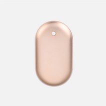 다쓱 USB 충전식 손난로 보조배터리 겸 양면 발열 휴대용 손난로 전기 핫팩, 다쓱 휴대용 손난로, 골드