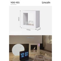 바이오 에탄올 벽난로 가정용 불멍 스토브 에탄올 난로 유리 실내용, YOOYES