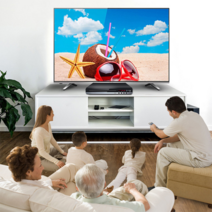 CDDVD플레이어DVD 플레이어 디스크 미디어 기계 HDMI AV 출력 원격 USB 마이크 풀 1080P 홈 박스, 03 EU Standard