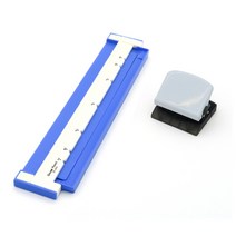 타오바오 타공기 6공펀치 루즈링10mm/12mm 칼루즈링지퍼, 타오바오타공기, 블루