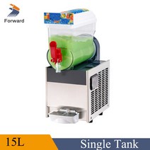 슬러시기계 15L 하나의 실린더 얼음 슬러시 음료 기계 스무디 DIY 과일 메이커 Granita, 01 라이트 그레이_02 EU_01 단일 항아리
