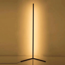 북유럽풍 LED 인테리어소품 장스탠드 라이브 사진 촬영 환채 무선리모콘 플로어 벽 모서리, A타입 화이트+삼색전환+리모컨 스위치