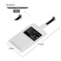 삼성-S9 S8 S7 Note 9 8 S10 용 5W 무선 충전기 USB Qi 인덕션 충전 패드 아이폰 6S 7 + 5S 수신기, For iphone 5 6 7