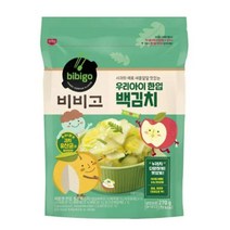 CJ더마켓 집반찬 집밥 가정식 자취템 탑티어 비비고 우리아이한입 백김치 안매운 아이김치 배추 총각 열무 국산 업소용 김치 270G 2개, 18세트