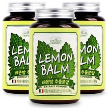 [네이처레몬밤캡슐] 네이쳐스 웨이 레몬 밤 잎 100정 2팩 Nature's Way Premium Herbal Melissa Lemon Balm Leaf 1 500 mg per serving 100 Capsules (Packaging May Vary), 1개, 1