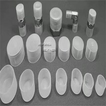 10pcs 원형 파이프 외부 보호 캡 미끄럼 방지 투명 PE 플라스틱 튜브 엔드 커버 플랜지 조인트 케이스, [12] M30