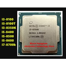 I5-8500I38100 I38350K i58400 I58500 I78700k CPU 칩 1151 핀, 05 I38100