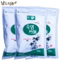 남도식품 식염 및 양치용 생활죽염 250g, 3개