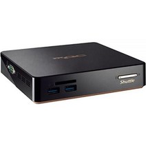 Shuttle XPC 나노 NC01U3 인텔 브로드웰 코어 i3-5005U 4K 울트라 HD 비디오 지원 DDR3L SODIMM 최대 16GB