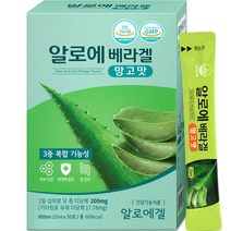 알로에 베라겔 망고맛 30포x1박스/ 면역다당체 200mg, 600ml, 1개