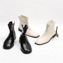 셀러허브(잡화) 여성 슬릿 3cm 보온 클래식 앵클부츠