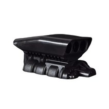 RC카 1/10 RC 자동차용 장식 과급기 도로 근육 신체 쉘, [01] Black