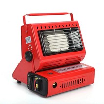 캠핑 휴대용 부탄가스난로 가스히터 낚시난로, 블랙