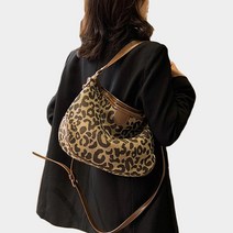 루루백 장호필 레오파트 호피 숄더백 유로감성의 여성핸드백 + 구성품증정