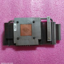 CPU팬 사파이어 RX470 RX480 RX570 RX580 피치 53x53MM 용 기존 비디오 카드 방열판, [02] 4 Pipes
