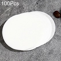 51/54/58mm 퍽 스크린 포터필터 종이 바리스타 메이커 에스프레소 머신 용 표백되지 않은 커피 종이 필터 100 피스, 51 미리메터, 100Pc Papers