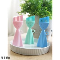 틈새 흠 세심한 청소 다용도 솔 화장실바닥청소솔 기름찌든때 스텐냄비탄거 부엌인테리어 주방기구 세척솔, 그린