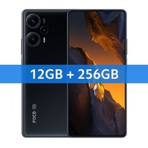 포코폰 F5 5 5G 월드 프리미어 듀얼심 자급제 공기계, Official Standard, 12GB 256GB Black, 블랙