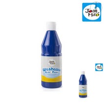 워셔블페인트 파랑 500ML 단품 바디페인팅 목욕물감 잘지워지는물감 아기물감놀이 목욕물감 아기물감