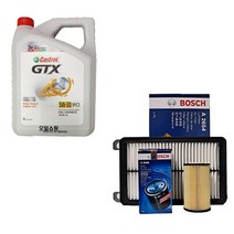 올뉴투싼 1.7 디젤 캐스트롤 GTX 5W30 (6L) 보쉬패키지