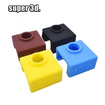 Tronxy X3 프린트 헤드 3D 프린터 부품 압출기 용 보호 실리콘 양말 커버 케이스 히터 블록 핫 엔드 CR10/10S MK7 MK8 MK9, Cover_YELLOW