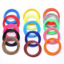 가정용 3d 레이저 프린터 대형 프린팅 재료 10meter 1.75mm pla 펜 필라멘트 100meter 또는 200m 리필 펜 학교 드로잉 용품 용 핸들 플라스틱, 활기 없는