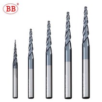 BB 볼 코 테이퍼 엔 밀 솔리 경 조각 라터 비트 릴리 원목 금속 CNC 밀링 커터 코팅 3.175mm 4mm 1PCS, R1.5x60xD8x100, 28 R1.5x60xD8x100
