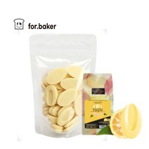 발로나 인스피레이션 100g (소분) 과일 커버춰 가나슈 초콜릿 만들기 데코 패션후르츠/딸기/유자/라즈베리, 1봉