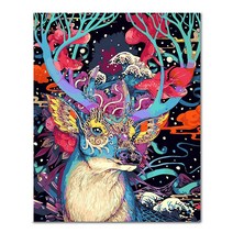 아디코 DIY 페인팅 명화그리기 40 x 50 cm PEE41, 전설의 사슴