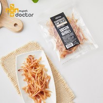 [마이펫닥터] 와그와그 강아지 간식 3종 수제 애견 80g 100g 1ea, 돼지귀슬라이스 80g