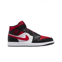 조던 1 미드 블랙 파이어 레드 Jordan Mid Black Fire Red